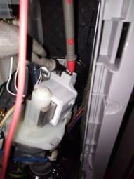 Connexion des capteurs aux bornes du moteur